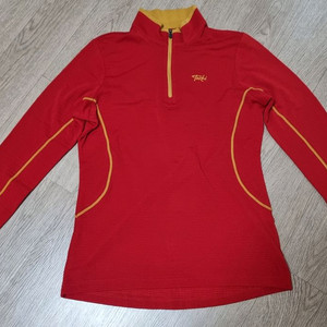 THAKI 폴라텍 여성 등산티 긴팔 티셔츠 XL