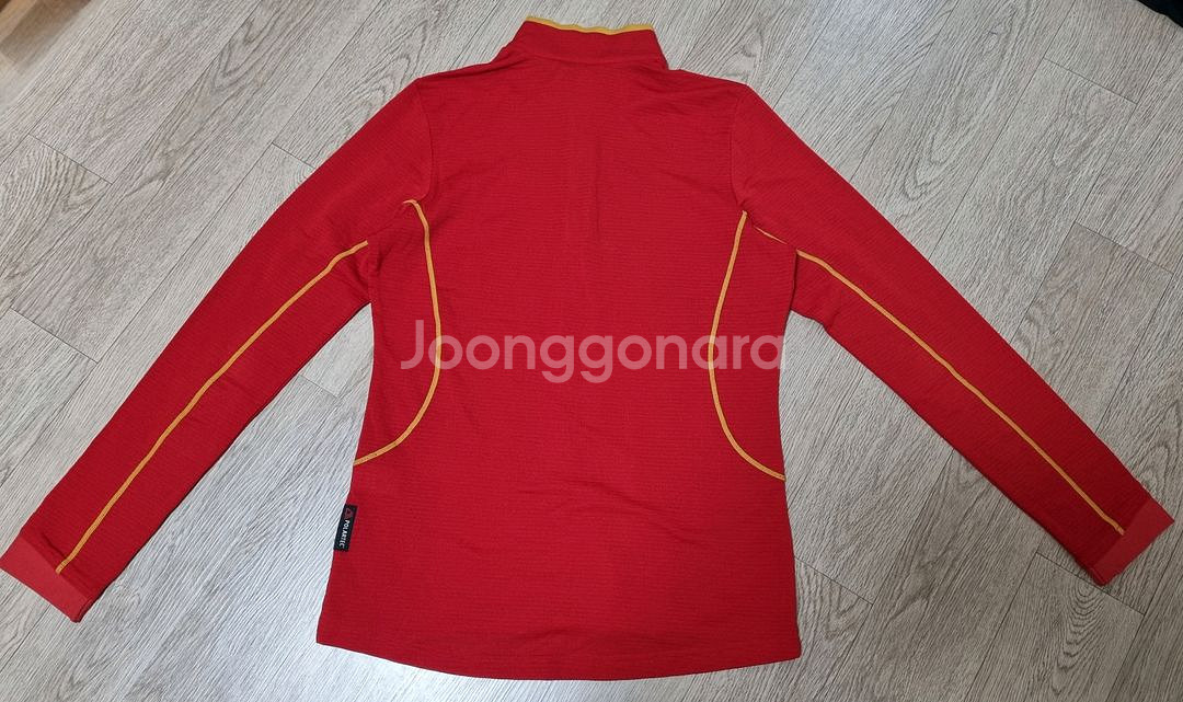 THAKI 폴라텍 여성 등산티 긴팔 티셔츠 XL--1