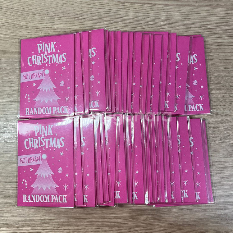 2023 엔시티드림 핑크크리스마스 트레카 포카 포토카드--0