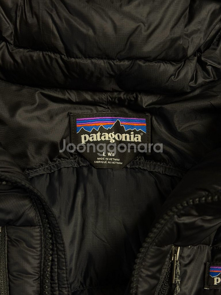 파타고니아 피츠로이 패딩 우먼 L 블랙--3