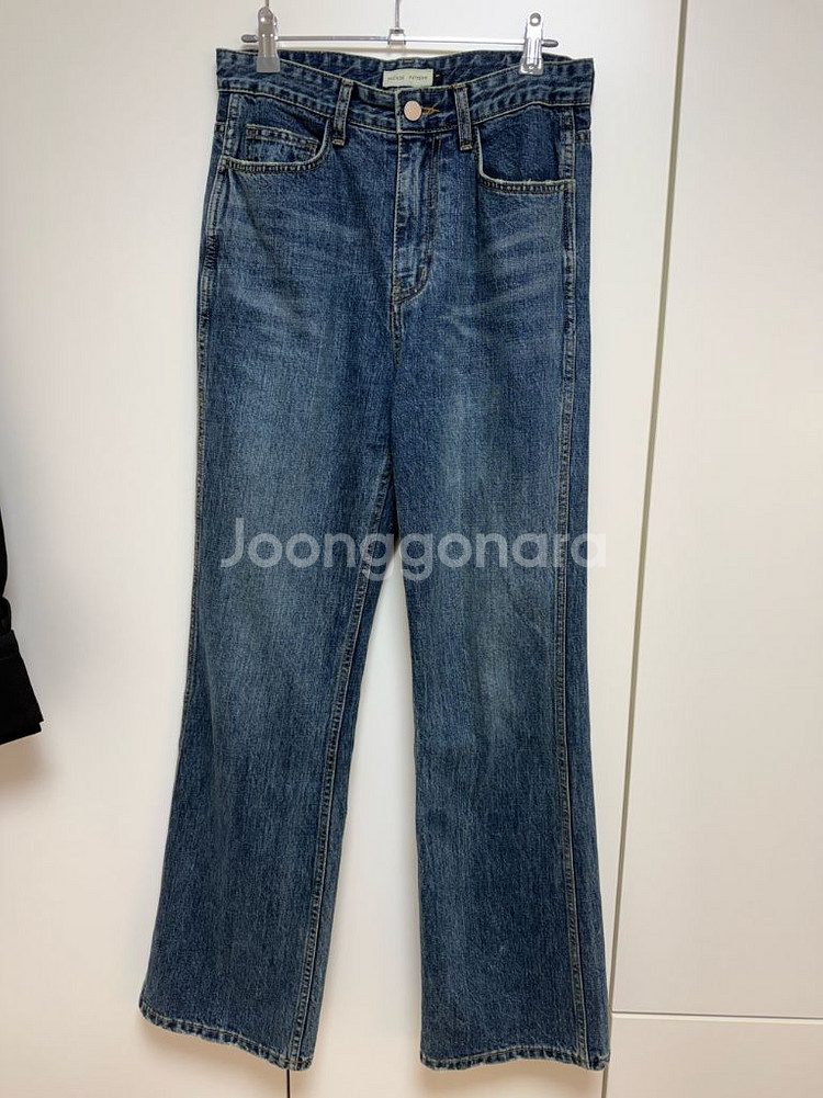 파사드패턴 부츠컷데님 빈티지워싱s--0