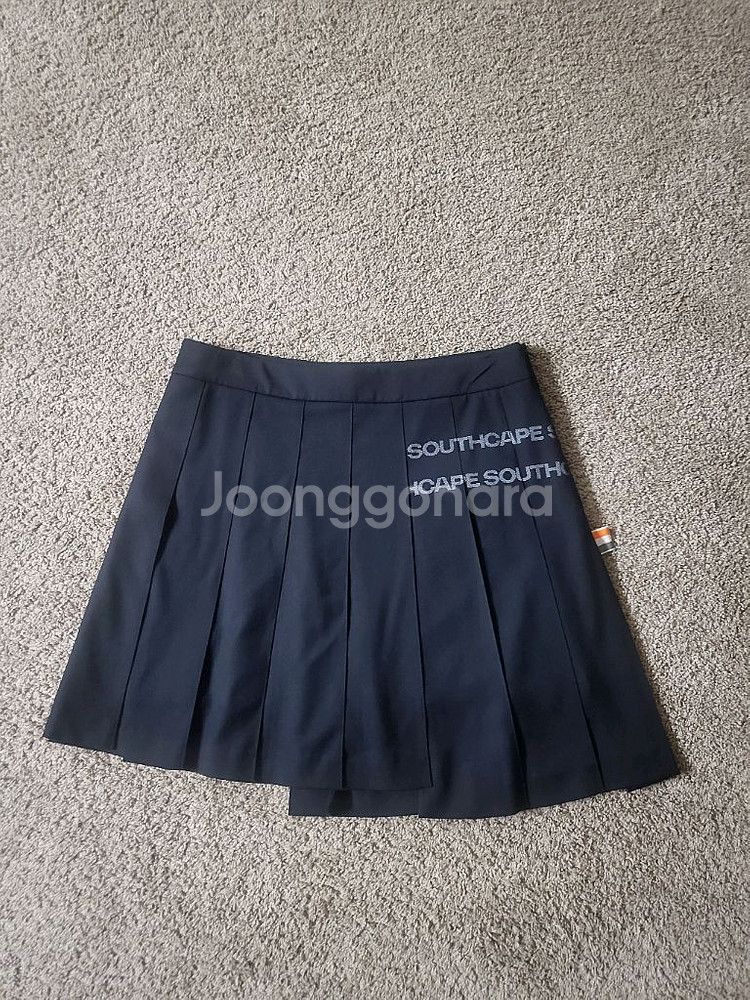 사우스케이프 플리츠 스커트 70--0