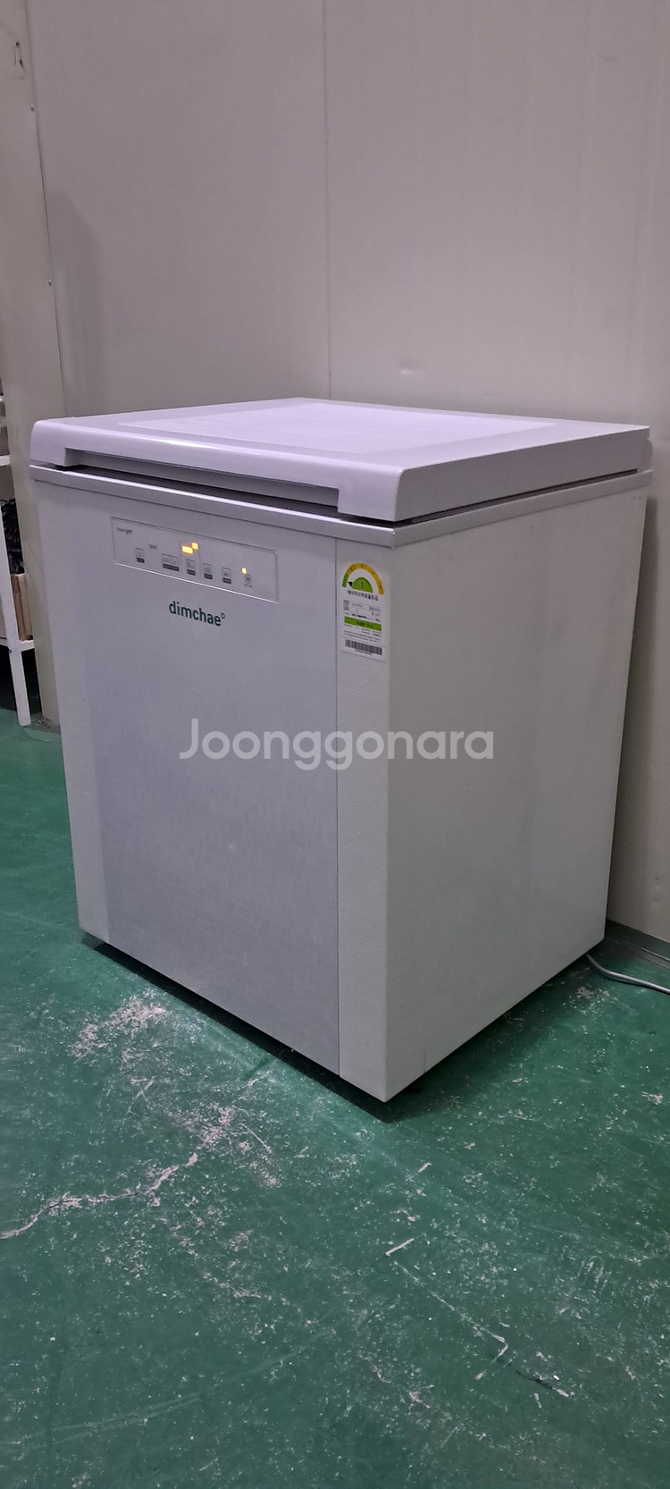 1579 딤채 120L 뚜껑형김치냉장고(화이트)--2