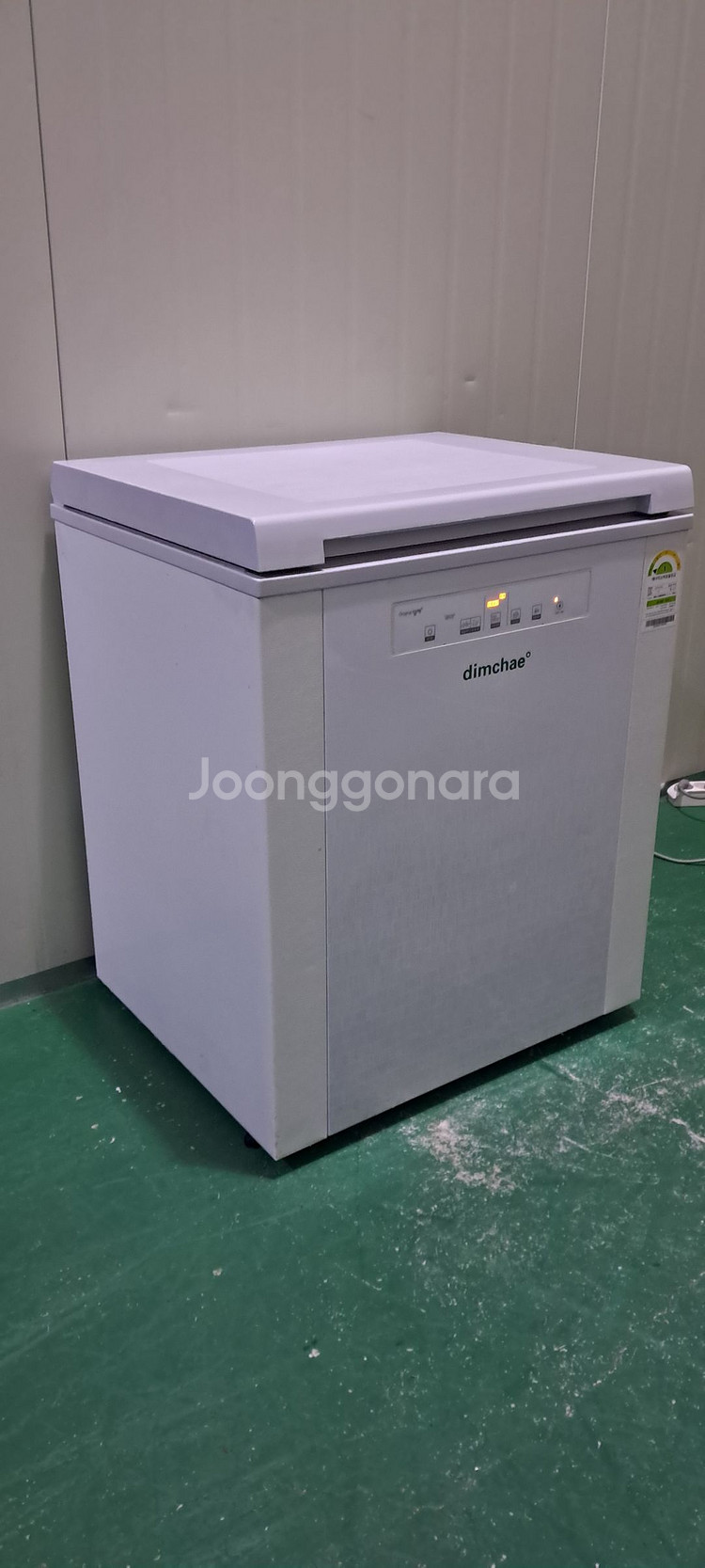 1579 딤채 120L 뚜껑형김치냉장고(화이트)--1