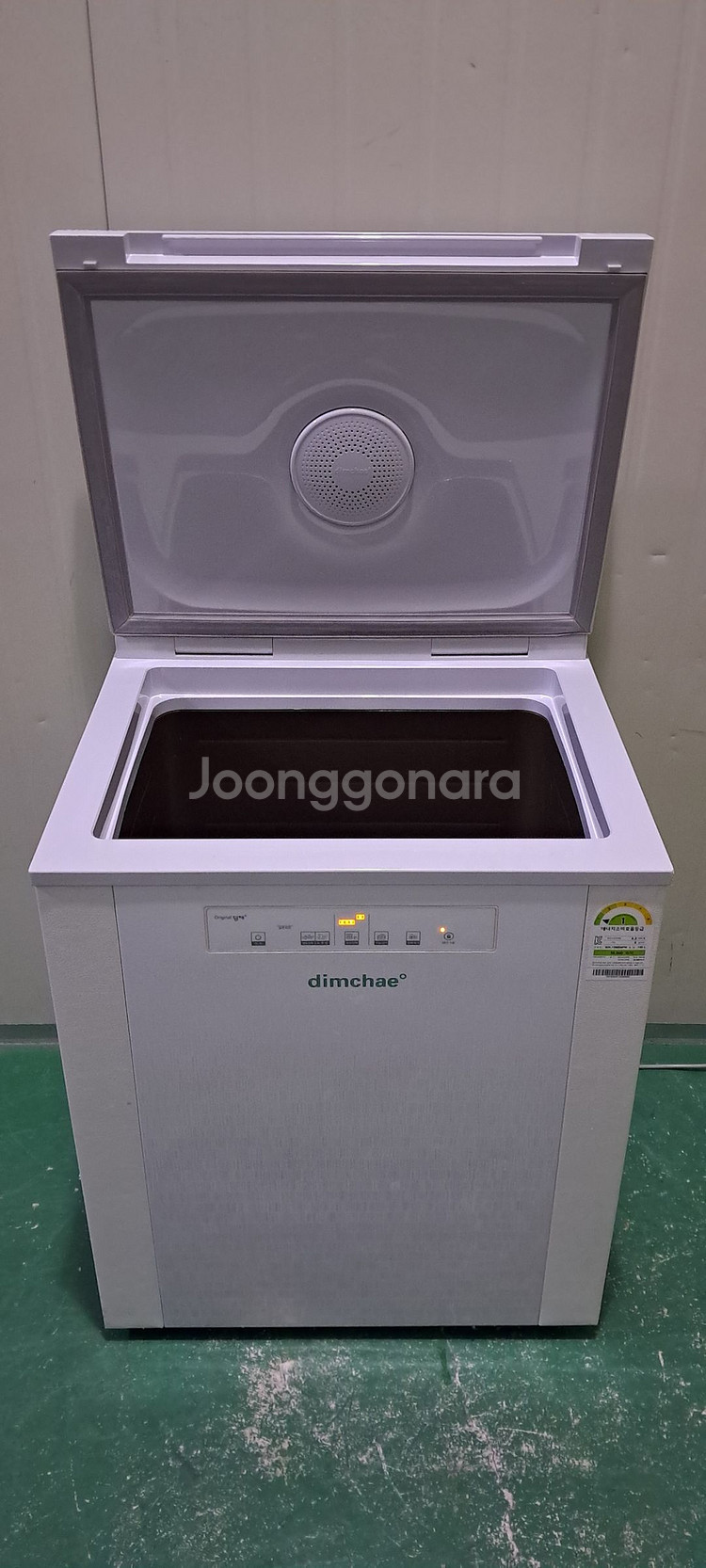 1579 딤채 120L 뚜껑형김치냉장고(화이트)--4