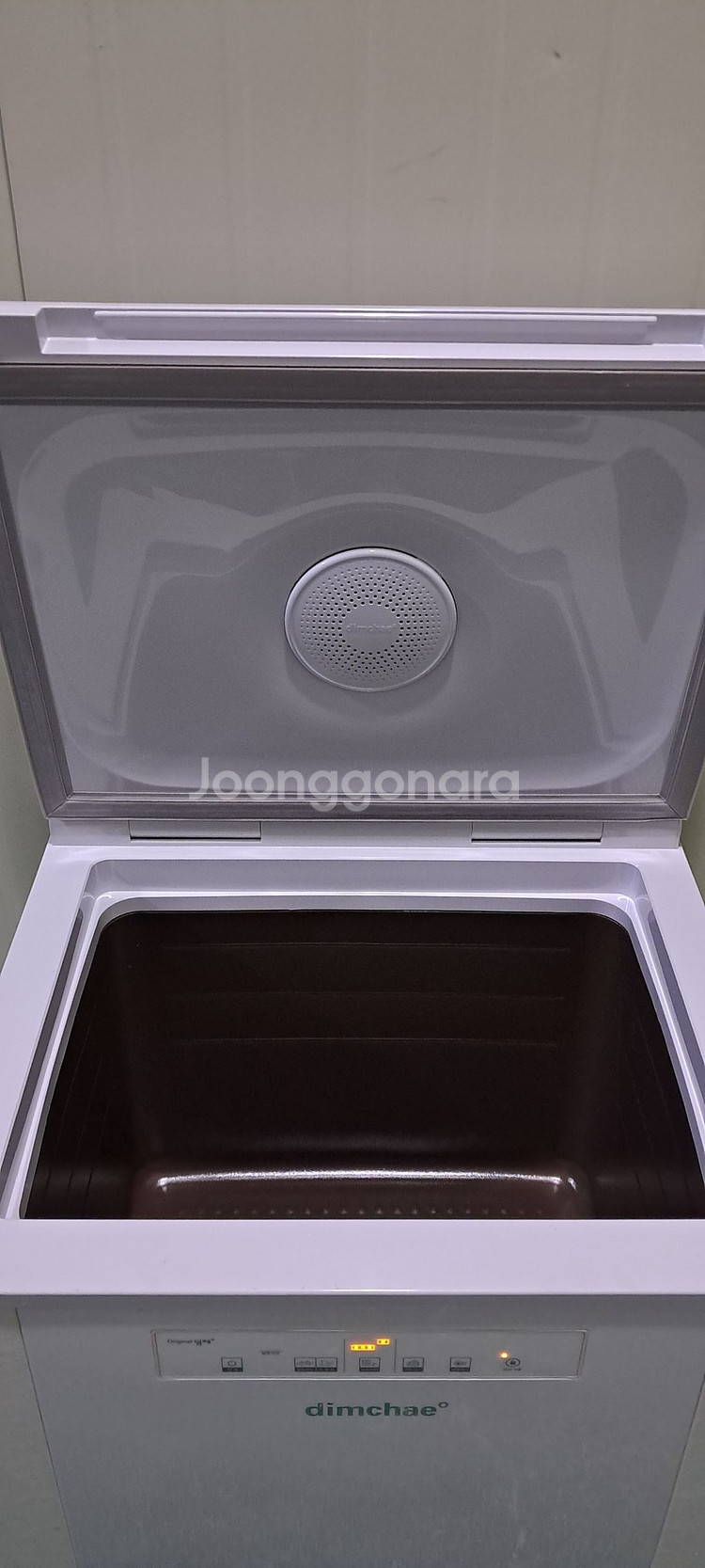 1579 딤채 120L 뚜껑형김치냉장고(화이트)--5