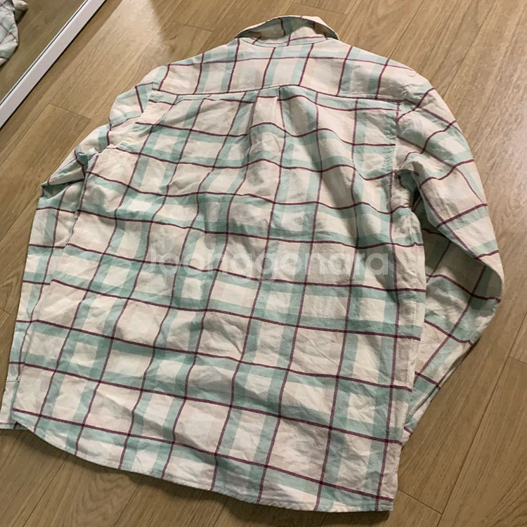 L)Stussy 스투시 00s 빈티지 체크 셔츠--1