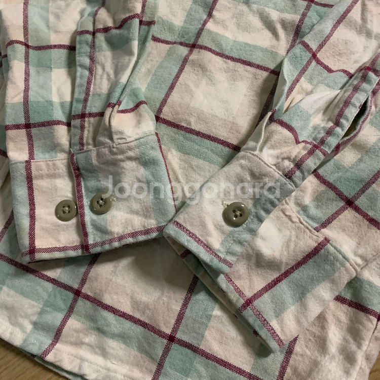 L)Stussy 스투시 00s 빈티지 체크 셔츠--6