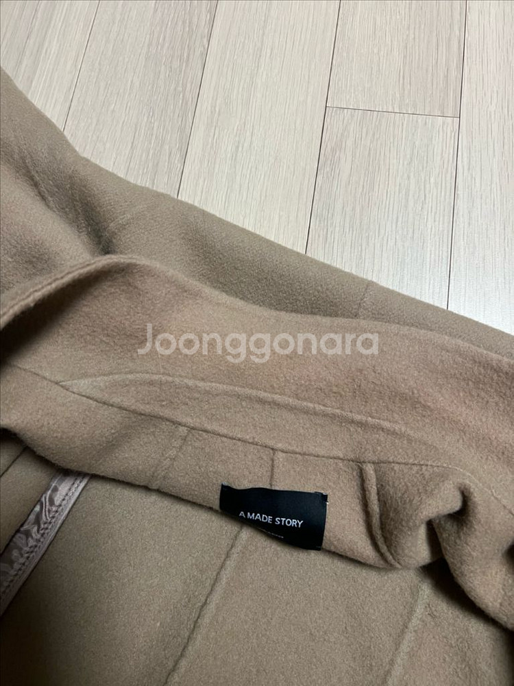 울90% 슬림허리라인 핸드메이드자켓 숏코트하프코트반코트--8