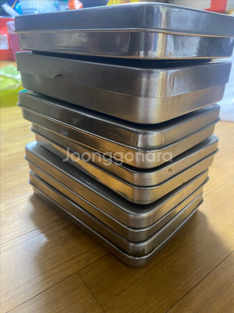 스텐 도시락통 6개 (일괄판매)--0