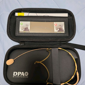 DPA 4088 헤드셋 마이크 베이지 슈어잭