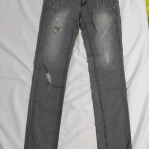 GGPX 스키니진 25~26인치 흑색다크그레이스키니청바