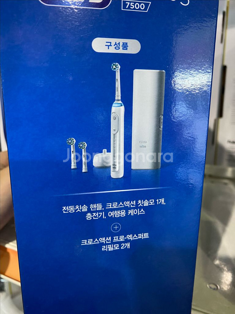 오랄비 지니어스 S7500 전동칫솔 (새제품)--1