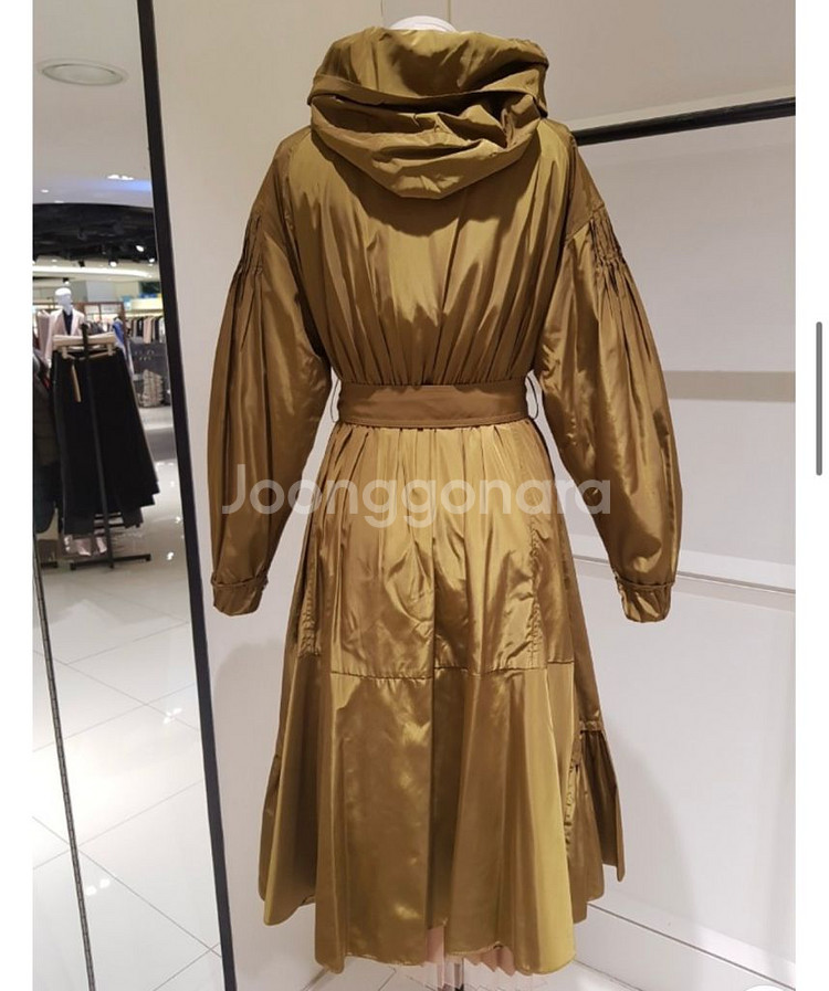 오즈세컨 롱 야상 점퍼(후드트렌치점퍼)--4