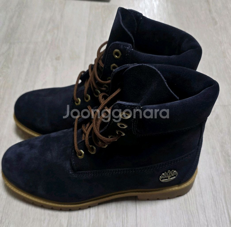 팀버랜드 헤리티지 스웨이드 부츠 네이비(8.5W)--3