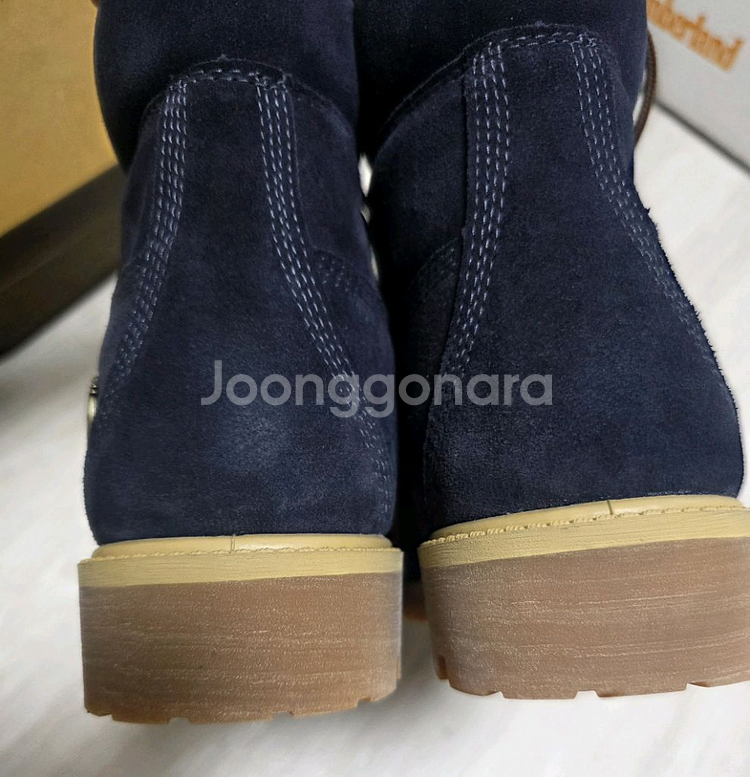 팀버랜드 헤리티지 스웨이드 부츠 네이비(8.5W)--6