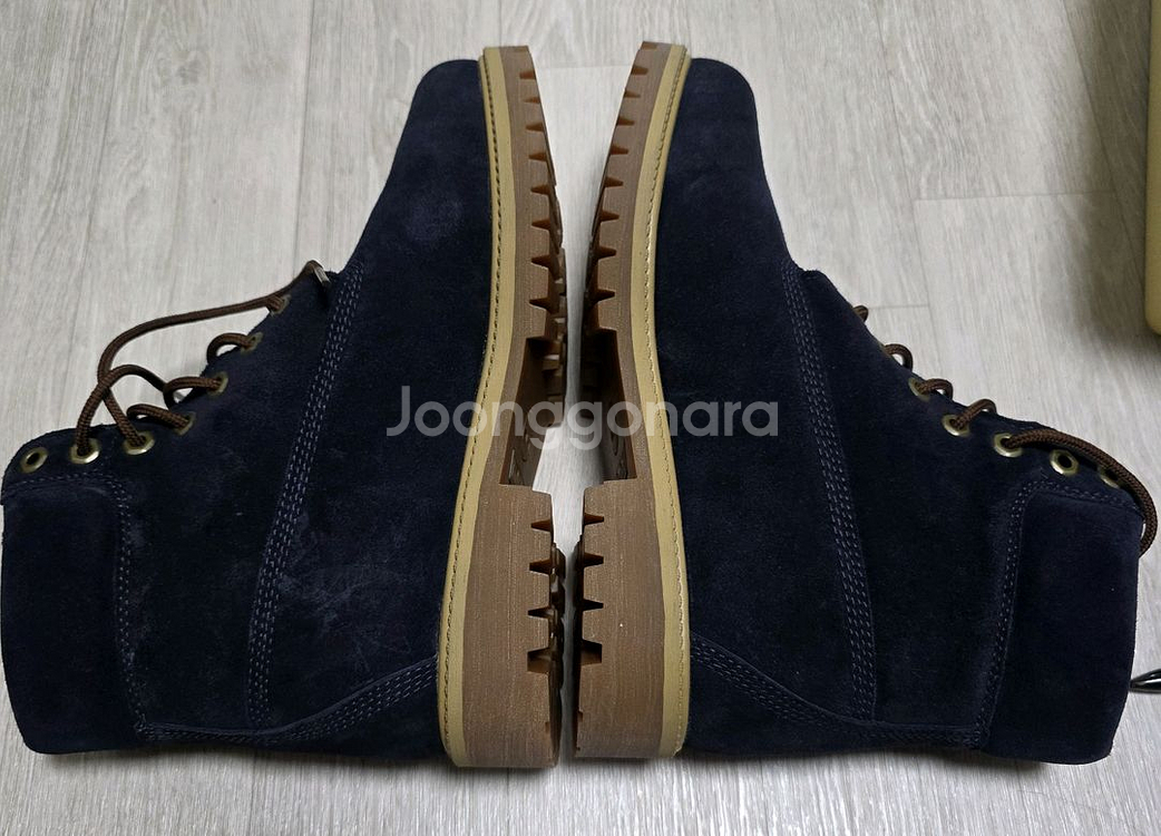 팀버랜드 헤리티지 스웨이드 부츠 네이비(8.5W)--8