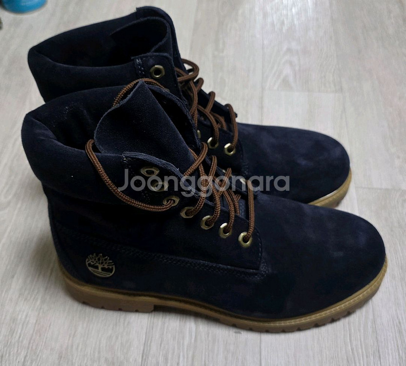 팀버랜드 헤리티지 스웨이드 부츠 네이비(8.5W)--5