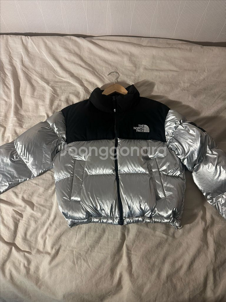 눕시 실버 패딩--0