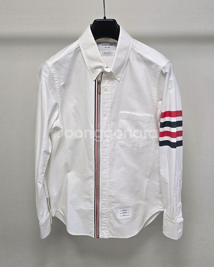 톰브라운 4바 집업 셔츠 자켓 1사이즈 95--0