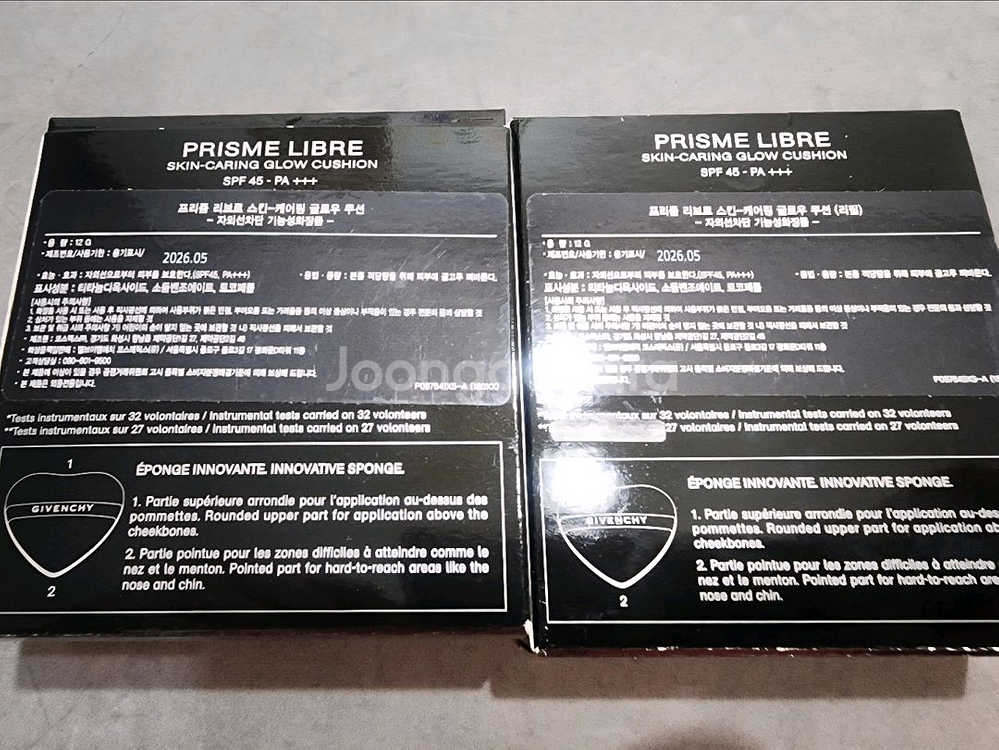 [새상품]지방시 스킨 글로우 쿠션 (C-105)--3