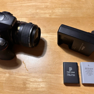 니콘 d5300 배터리2개 18 55 vr
