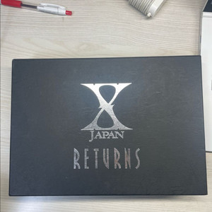 X-Japan returns dvd 세트 박스