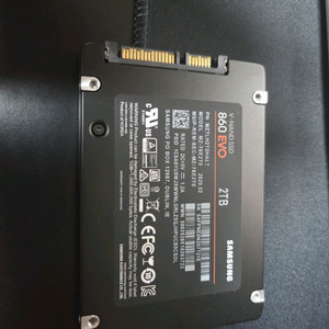 삼성 ssd 860 evo 2T 팝니다
