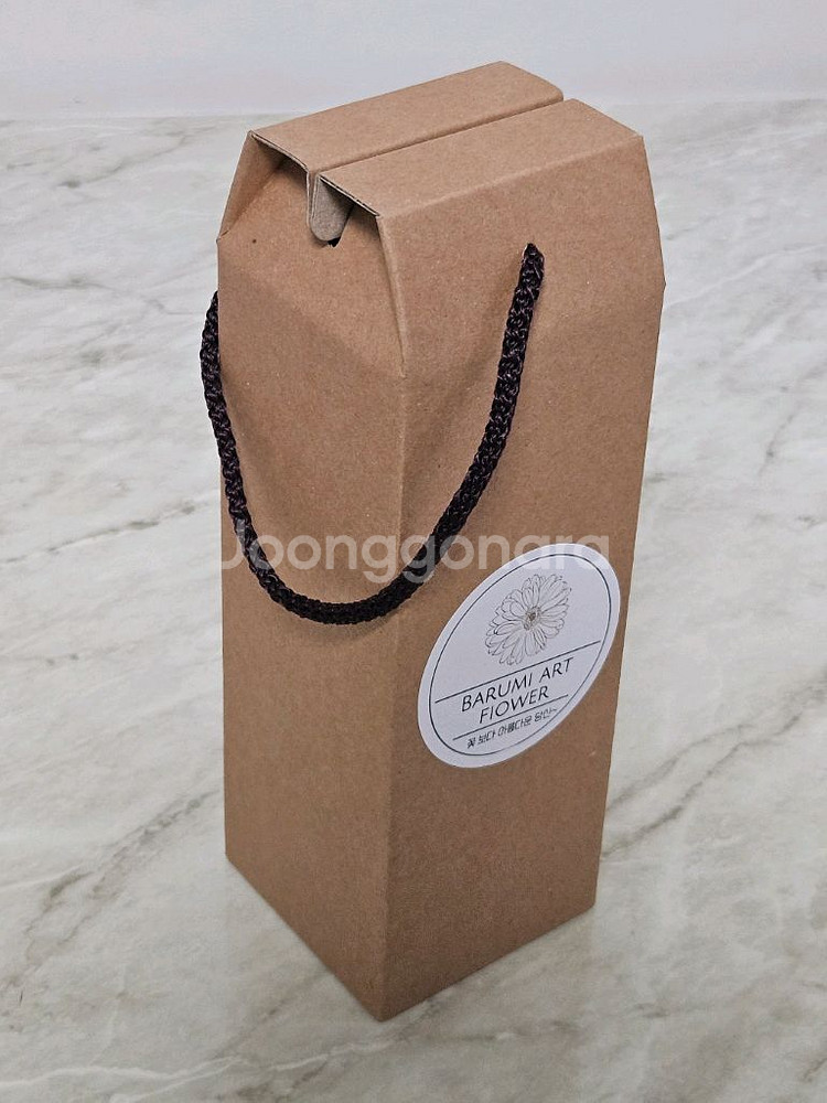 LED 꽃 유리병 편지 조명--2