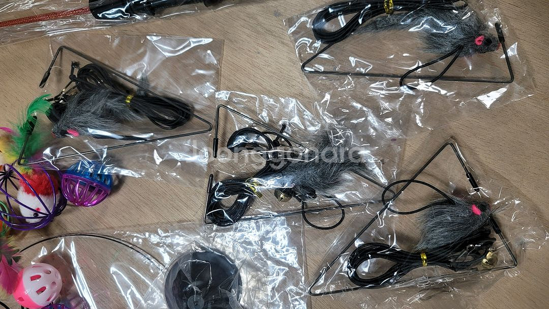 고양이 장난감 전부 드려요--2