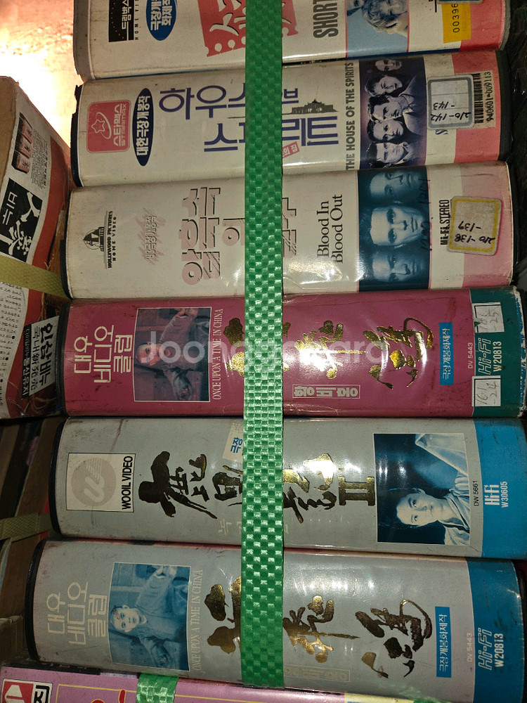 홍콩비디오테이프,세계명작고전 테이프,레어급터이프 착하게--3