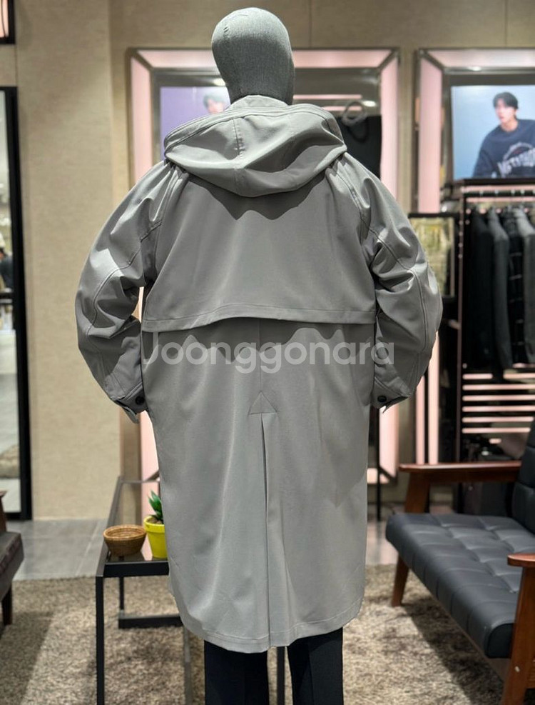 리버클래시 발마칸 변형 후드탈부착오버핏 야상코트 팝니다--1