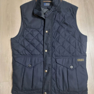 폴로 네이비 울 퀼팅조끼 m(100)팝니다.