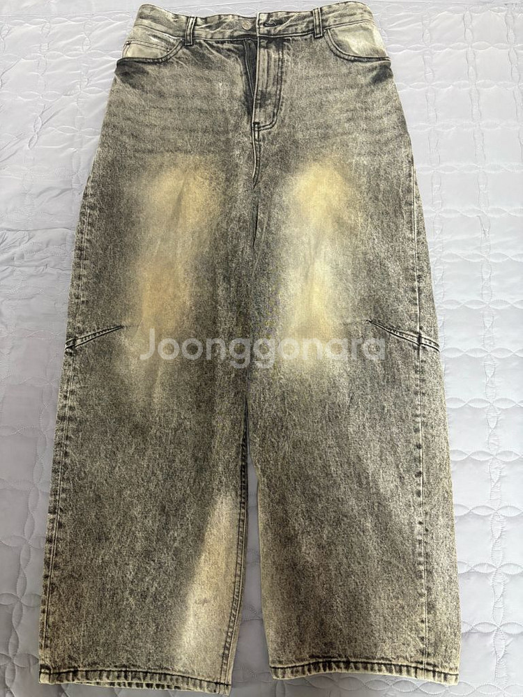 메종미네드 와이드 데님팬츠--1