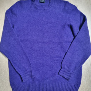 드루모어 퍼플 램스울 니트 52(100)사이즈 팝니다
