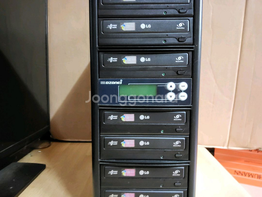 DZONEI CD DVD 복사기 고장품 (오디오 앰프--2