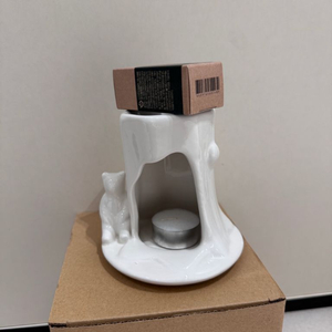 아로니카 토끼 모양 오일 버너와 에센셜 오일 세트 새상