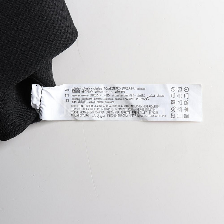 [XS]자라 블랙 슬랙스 쇼츠 반바지--5