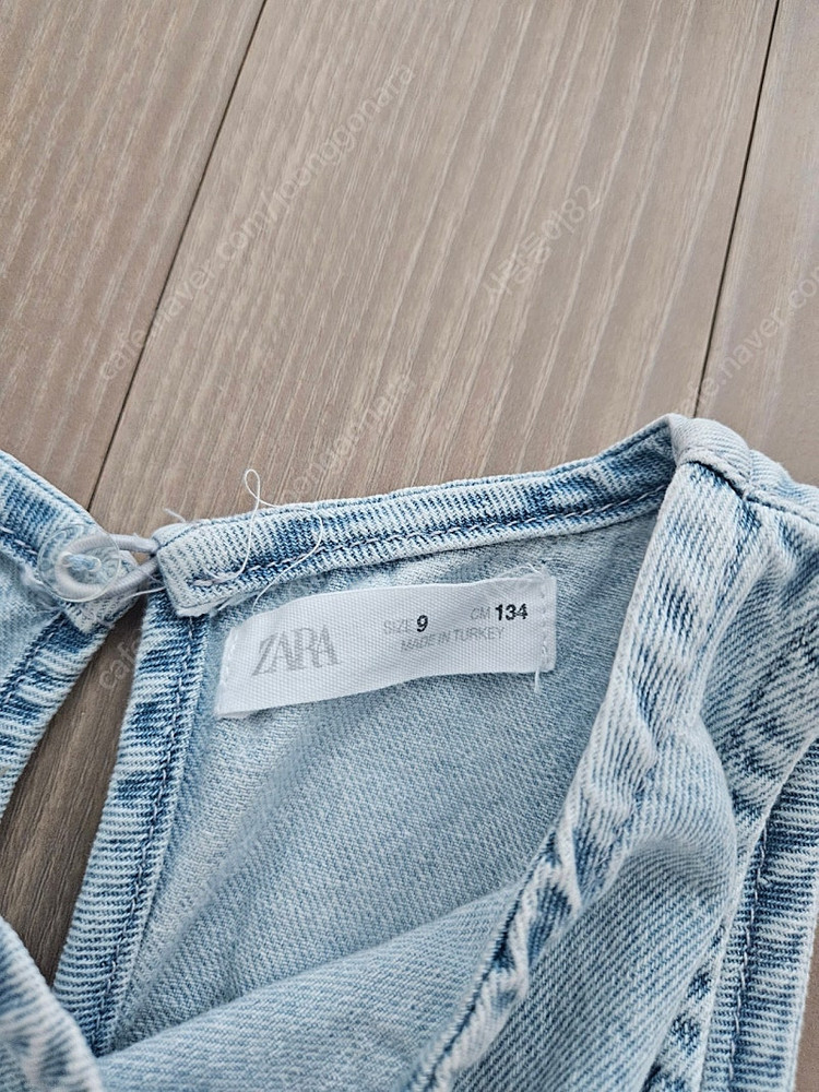 ZARA 여아 데님 원피스 134 이미지
