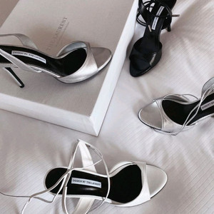 더로랑 크로스 스트랩힐(235,8cm)블랙