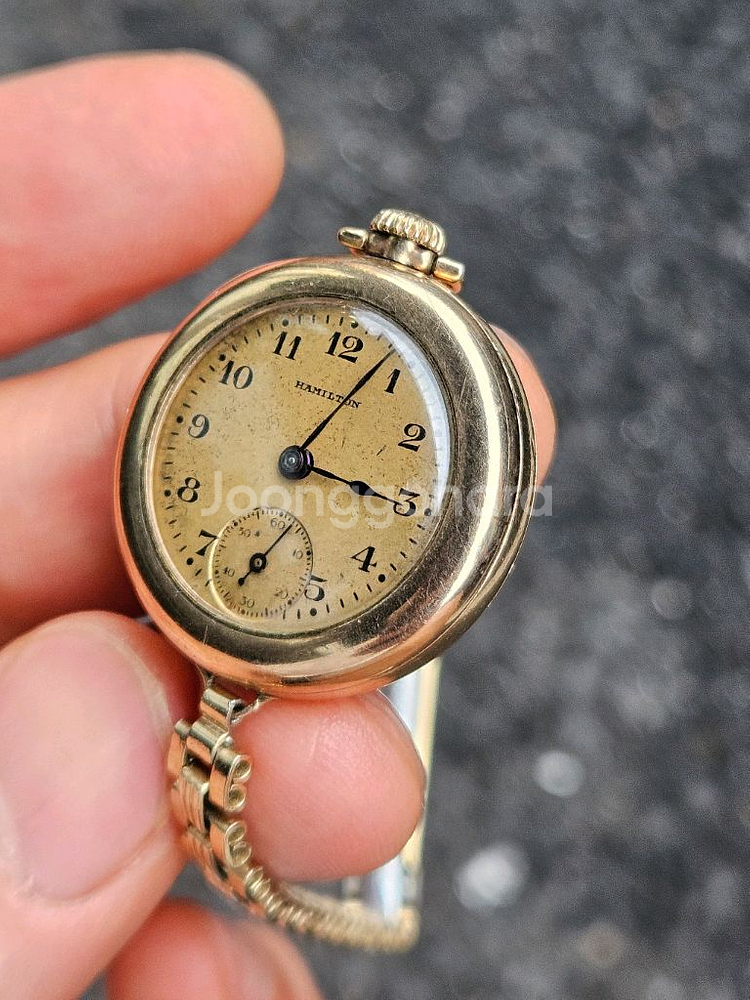 해밀턴 빈티지시계--1