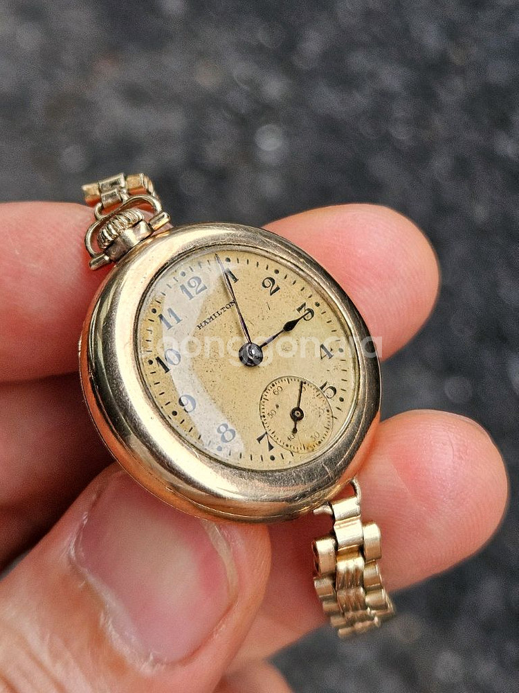 해밀턴 빈티지시계--2