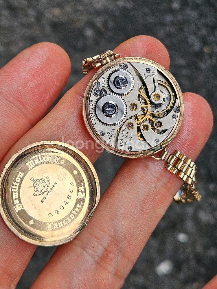 해밀턴 빈티지시계--3