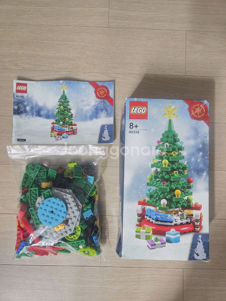 레고 40338 크리스마스 트리 중고--0