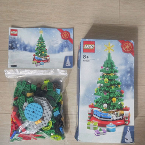 레고 40338 크리스마스 트리 중고