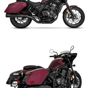 레블1100DCT 반스 사이드박스 대응 머플러