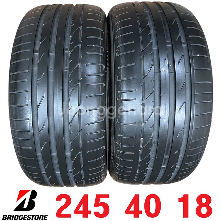 245 40 18(중고)브리지스톤포텐자S001 2본가격--0