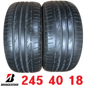 245 40 18(중고)브리지스톤포텐자S001 2본가격