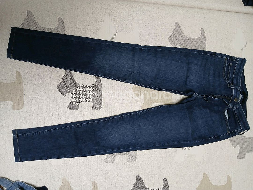 유니클로 여성 스키니 진--2