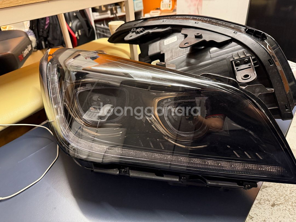 G80스포츠 금장 헤드라이트 좌우--0